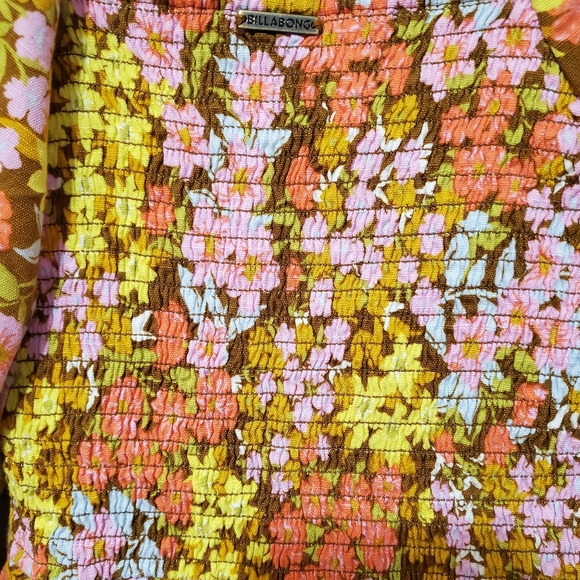 Billabong Paradise Mini Dress Size M - Picture 6 of 7